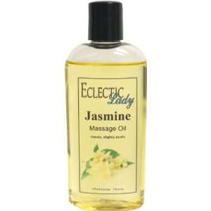  Jasmine Massage Oil, 4 oz Beauty