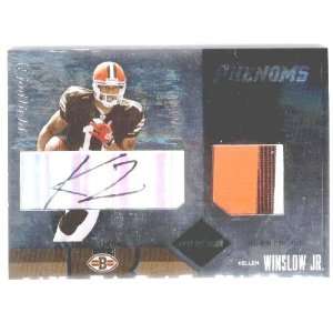 Bronze Spotlight 211 Kellen Winslow Jsy Au Exch #D 001/150 Cleveland 