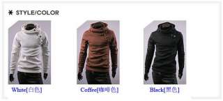   Fit Casual Blazers Hoodies Sweater Jacket Coats 3 colors M   XXL W16