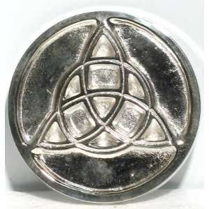 Metal Triquetra Altar Tile 3 Wicca Wiccan Metaphysical Religious New 