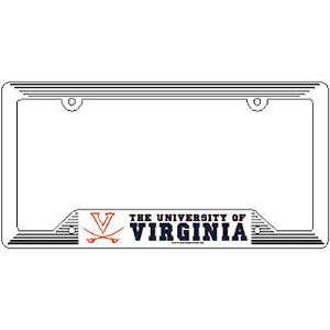  Virginia Cavaliers NCAA Chrome License Plate Frame Sports 