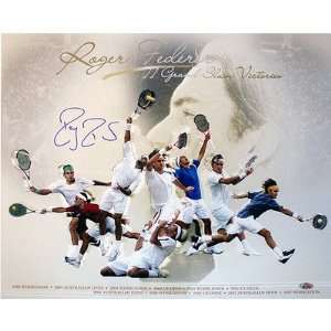  Steiner Sports FEDEPHS016010 Roger Federer Grand Slam 