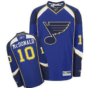  Andy McDonald Jersey St. Louis Blues Blue Jersey Hockey 