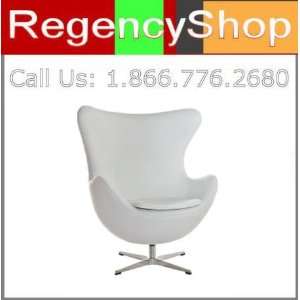  Egg Chair   White