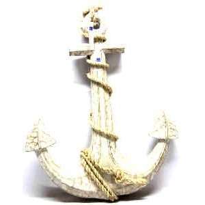   Anchor with Rope Antique Rustic Nautical Decor Hook