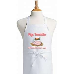  Pigs Tremble At The Mention Of My Name BBQ Apron