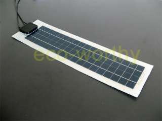 20W（2*10w) semi flexible solar panels kit for yacht boat RV, boat 