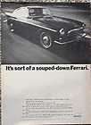 1967 67 Volvo 1800S 1800 ORIGINAL Vintage Ad C MY STORE 4MORE 5 