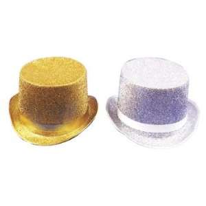  Gold Lam Top Hat   Costumes & Accessories & Costume Props 