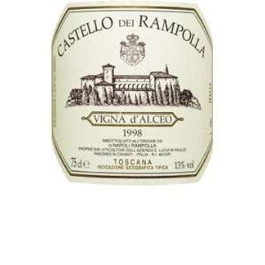  1998 Castello dei Rampolla Vigna dAlceo 750ml Grocery & Gourmet Food