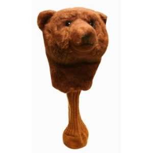  Authentic Animal Golf Headcover 460 cc Grizzly Bear Cm 