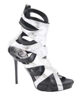 Just Cavalli Black Brown Gray Heel Sandal Shoes 5 6 6.5 7 7.5 8 8.5 9 