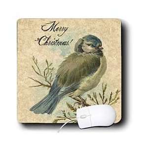   Bird With Grunge Texture by Angelandspot   Mouse Pads Electronics