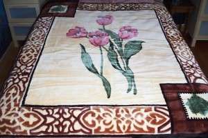 Korean King Blanket Mink Thick Super Quality Brown,Pink ,Green *NEW 