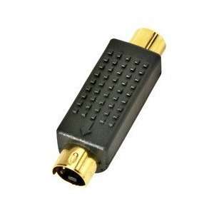  S Video Mini Din 4 Male to RCA Female Adapter Electronics
