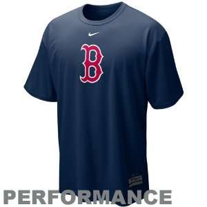  Nike Boston Red Sox Navy Blue NikeFIT MLB Logo Performance 