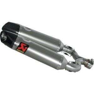  Akrapovic Slip On Exhaust System   Stainless Tailpipe 