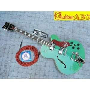  whole   jazz cyan vibra/tone tre/molo bigsby falcon double 