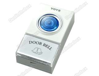 New Alarm Wireless Home Security Remote Door Bells with Light 1 100M 