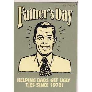  Greeting Cards   Fathers Day   Helping Dads Get Ugly Ties 