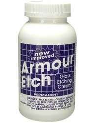 Armour Etch Glass Etching Cream 22 oz Great with Cricut 085593152503 