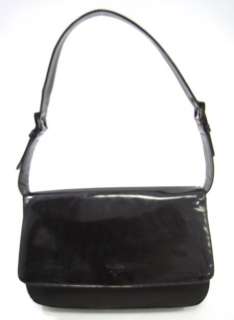 AUTH VINT PRADA Brown Medium Leather Handbag  