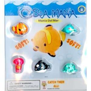 Sea Mania Filled Refill Acorn Vending Capsules Without Display Card 