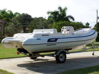 2005 AB Nautilus 19 Deluxe Rigid Inflatable Jet Boat   210 hp Mercury 