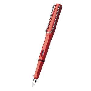  Lamy Safari Fountain Pen Red Extra Fine
