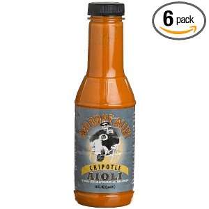Red Bone Alley Chipotle Aioli, 10 Ounce Bottles (Pack of 6)  