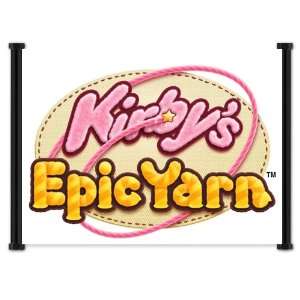  Kirbys Epic Yarn Game Fabric Wall Scroll Poster (22x16 