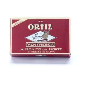 Ortiz Ventresca White Tuna Belly in Oil Grocery & Gourmet Food