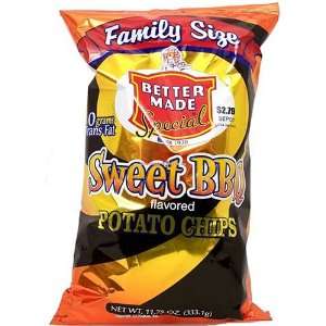 Sweet BBQ Flavored Potato Chips  Grocery & Gourmet Food