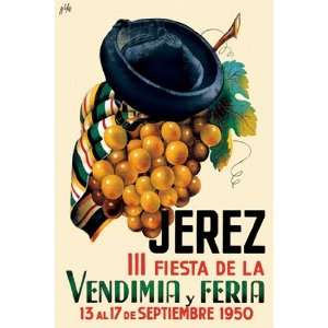  Jerez Fiesta de la Vendimia III   Poster by Nike (12x18 