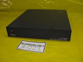 Extron KLA Tencor 2365 Video RGB Amp DA2 RGBHV  
