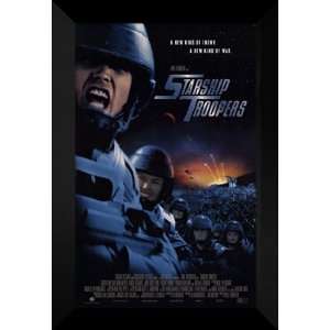 Starship Troopers 27x40 FRAMED Movie Poster   Style B