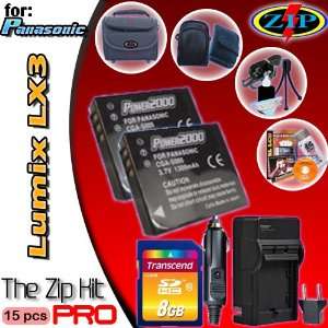  TheZipKit PRO for PANASONIC LUMIX DMC LX3. Includes 