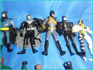   figure LOT Batman, superman, green lantern, flash gordon & more  