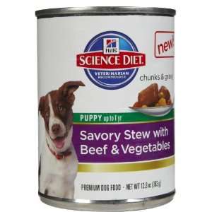  Hills Science Diet Puppy   Beef & Vegetable