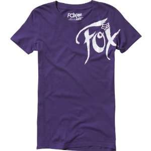 Fox Racing Fusion Crew Neck Girls Short Sleeve Sportswear T Shirt/Tee 