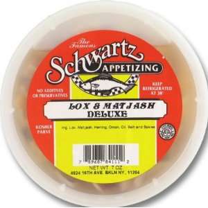 Schwartz Appetizing   Kosher Lox & Matjash Herring Deluxe (4 pack)