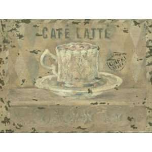    Cafe Latte   Poster by Martha Newton Furman (12x9)