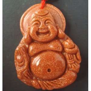   Tibetan Buddhist Happy Buddha Amulet Pendant 