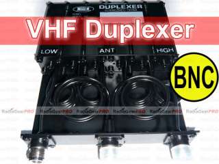 up for sale is a 100 % brand new 50w vhf 6 cavity duplexer for radio 