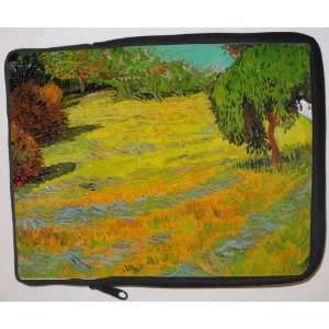  Van Gogh Art Sunny Lawn Laptop Sleeve   Note Book sleeve 