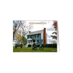  Appomattox Court House Note Card Card Health & Personal 