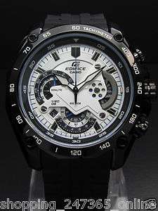 Casio EF 550 Edifice RedBull F1 Vettel Webber 3D White dial Drift Team 