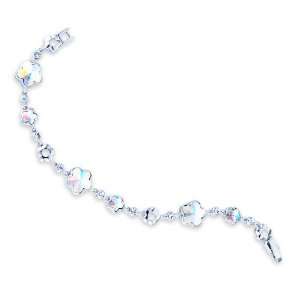 Blossom Swarovski Crystal Bracelet   Variegated Jewelry
