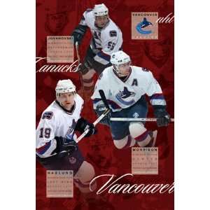  Vancouver Canucks Team Poster