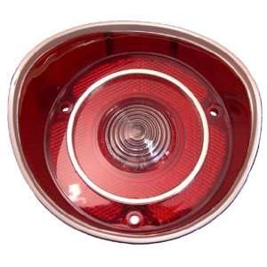 71 CHEVELLE SS BACK UP LIGHT LENS WITH TRIM, RIGHT HAND